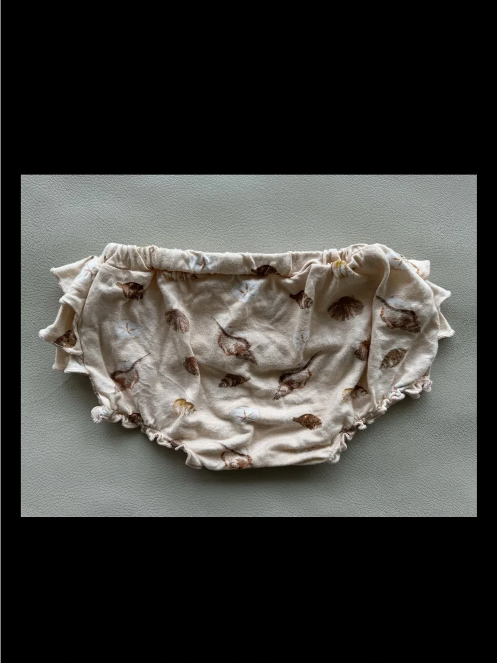 LOT Milkbarn Baby Bamboo Ruffle Butt Bloomers 6-12 Months $78